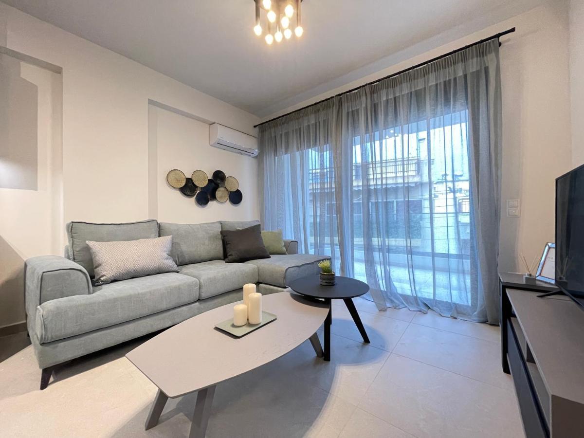 Gleaming Apartments Near Athens Metro Mall Exterior foto